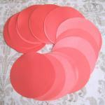 100 Pieces, 3 Inches, Salmon Pink Bridal Satin And..